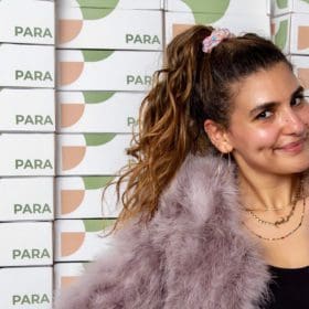Mariam Saïd, the founder of PARA, an online weed accessories store